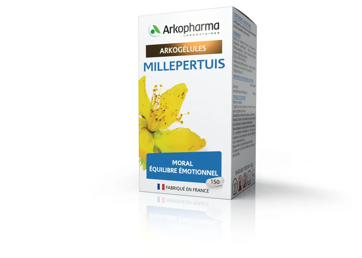 Arkogélules Millepertuis 150 Gélules
