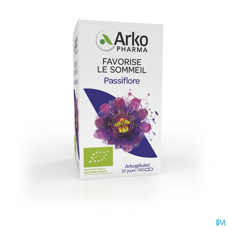 Arkogelules Passiflora Bio 150 Capsules - Arkopharma