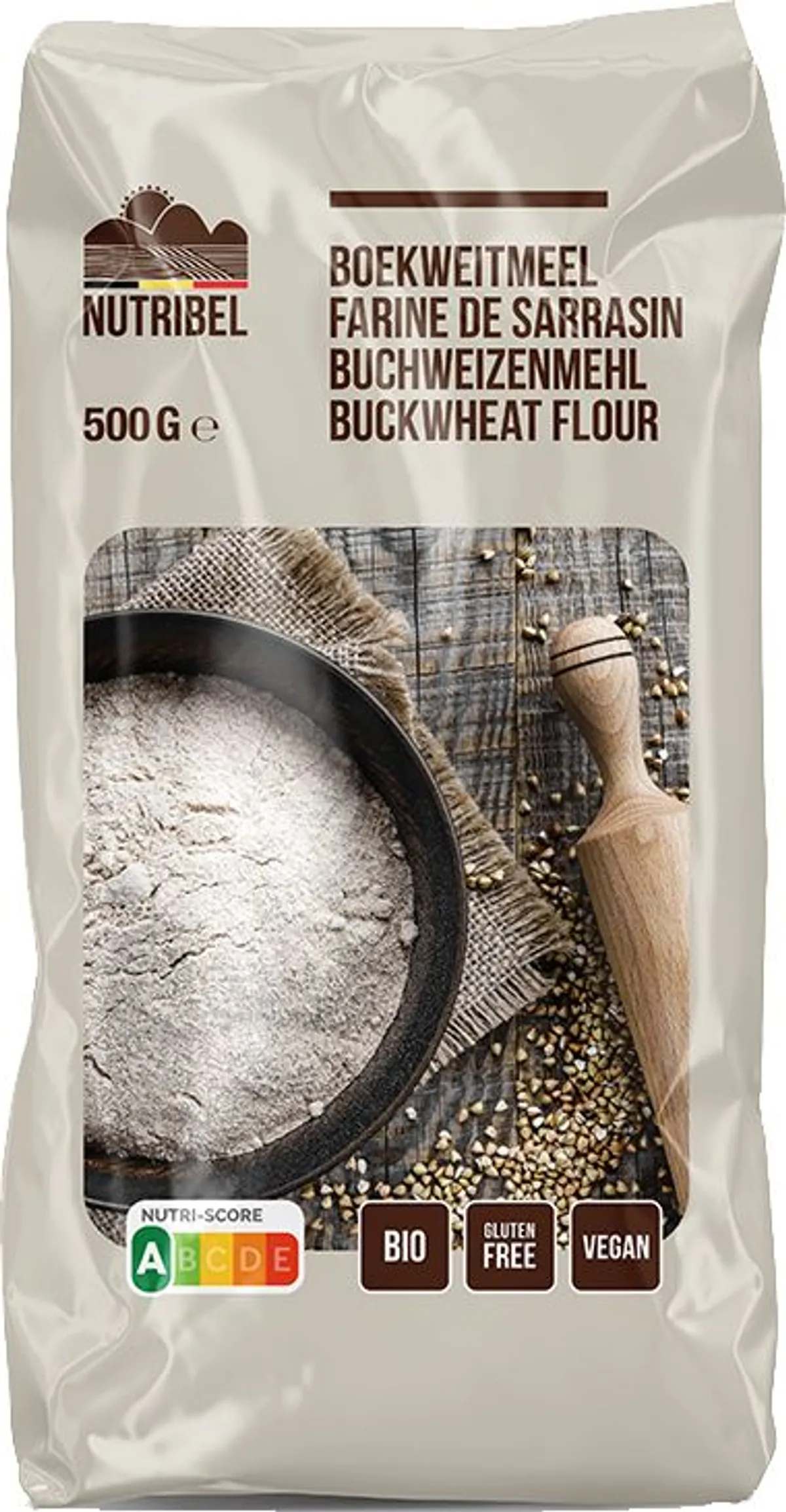 Nutribel Farine Sarrasin Bio & Sans Gluten 500g