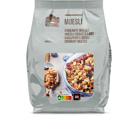 Nutribel Krokante Muesli Superfoods Bio 500 g