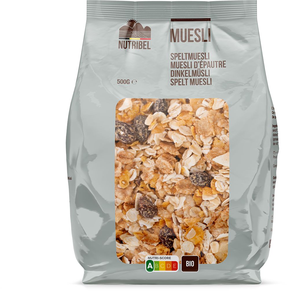 Nutribel Muesli Spelt Bio 500 g - Nutribel