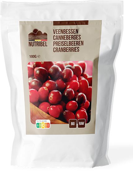 Nutribel Veenbessen Bio 100 g - Nutribel