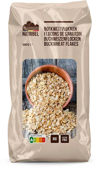 Nutribel Boekweitvlokken Bio & Zonder Gluten 500 g