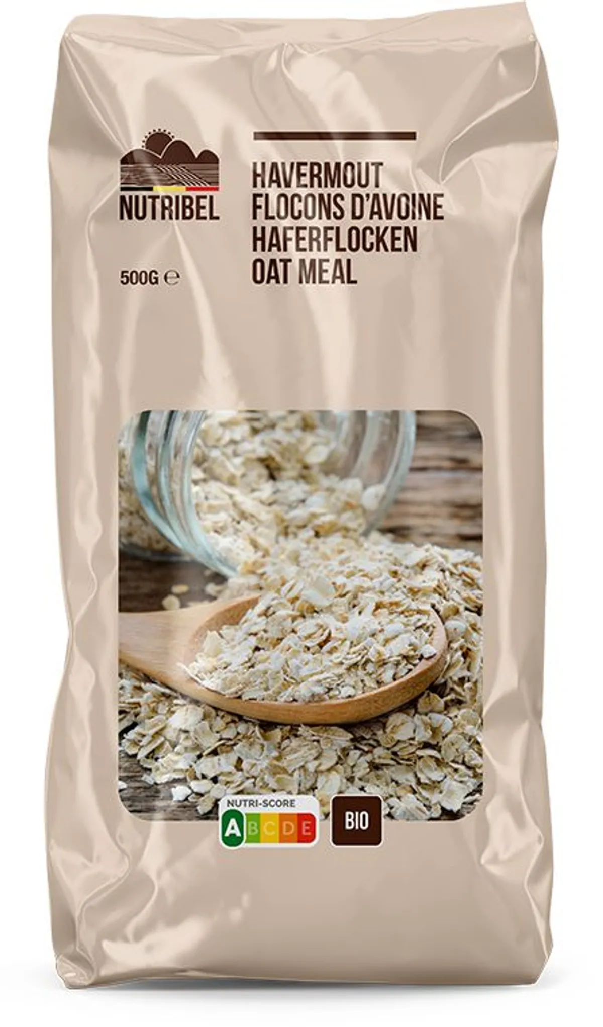 Nutribel Flocons d'Avoine Petits Bio 500g