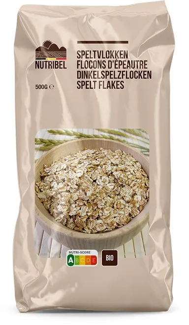 Nutribel Speltvlokken Bio 500 g