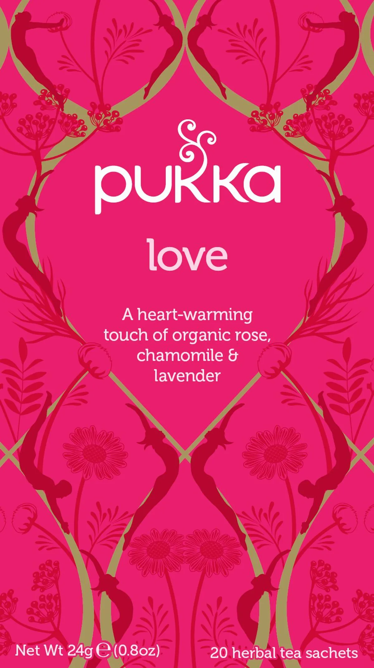 Pukka Love Bio Thee 20 Zakjes
