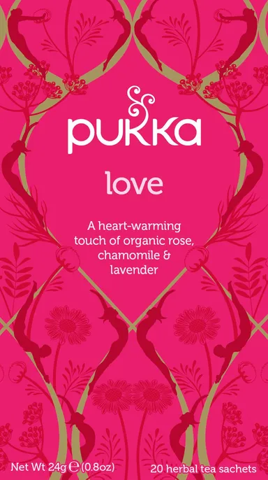Pukka Love Bio Thee 20 Zakjes