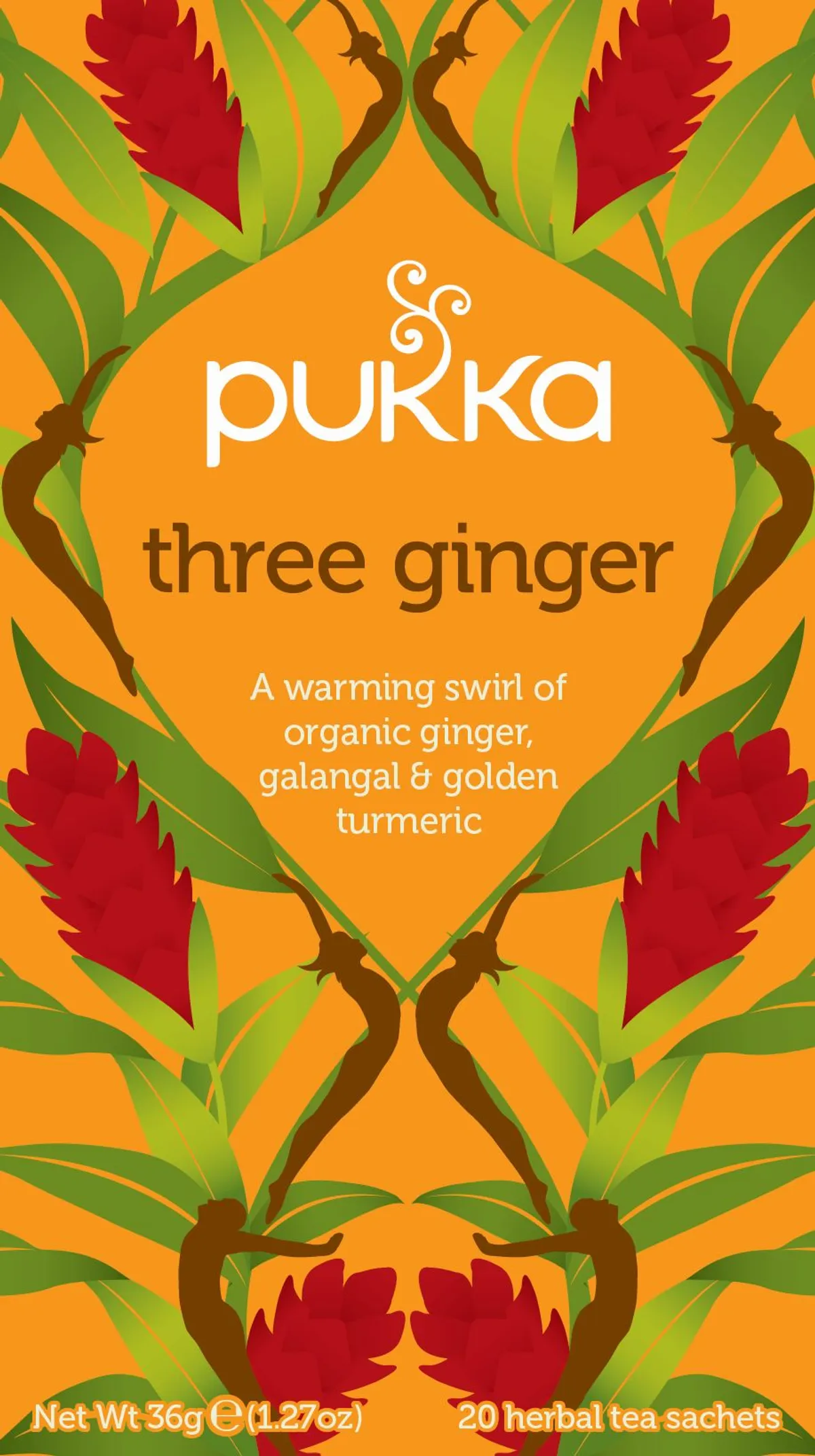 Pukka Thé Three Ginger 20 Sachets