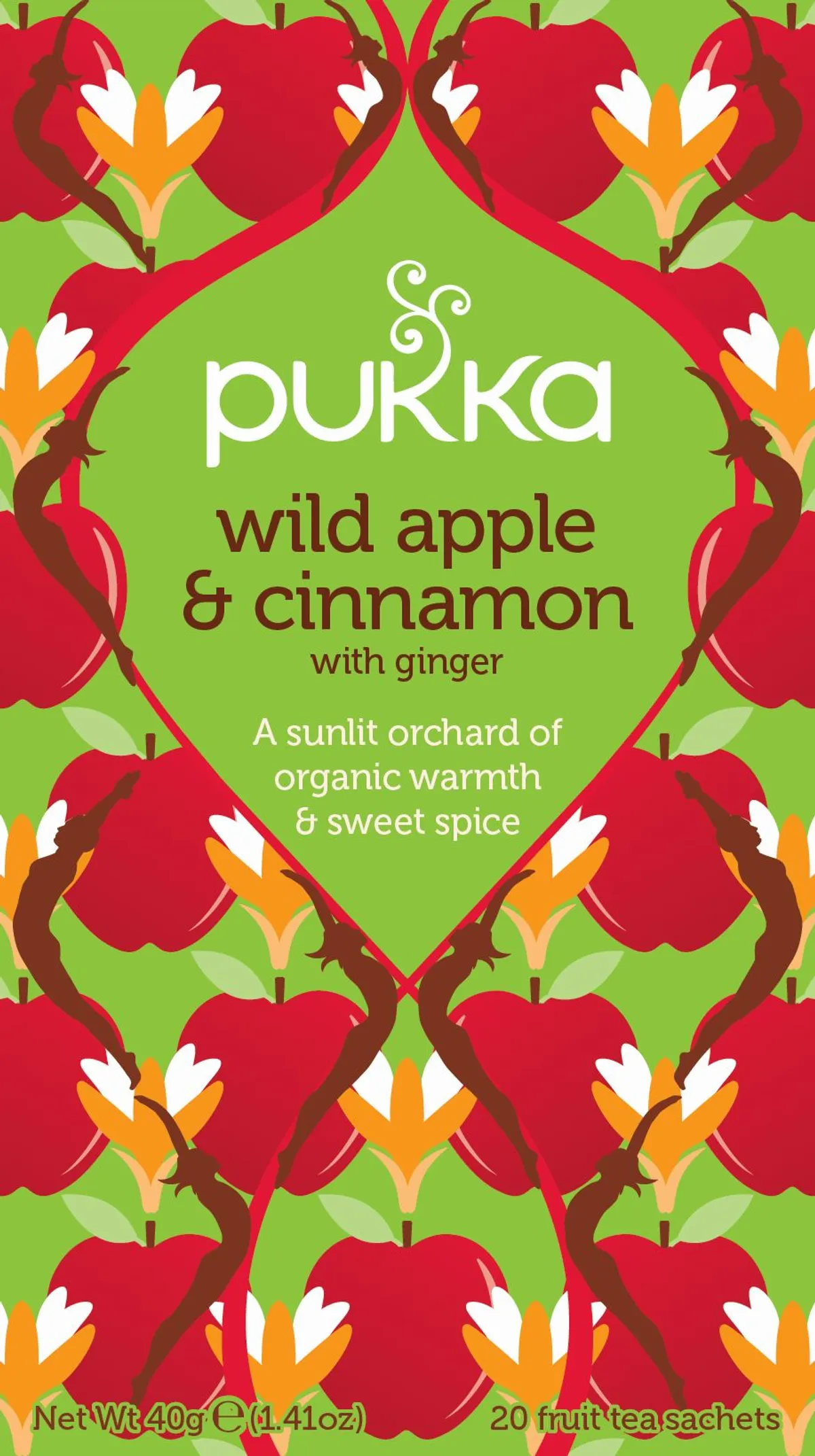Pukka Pomme Sauvage et Cannelle 20 Sachets