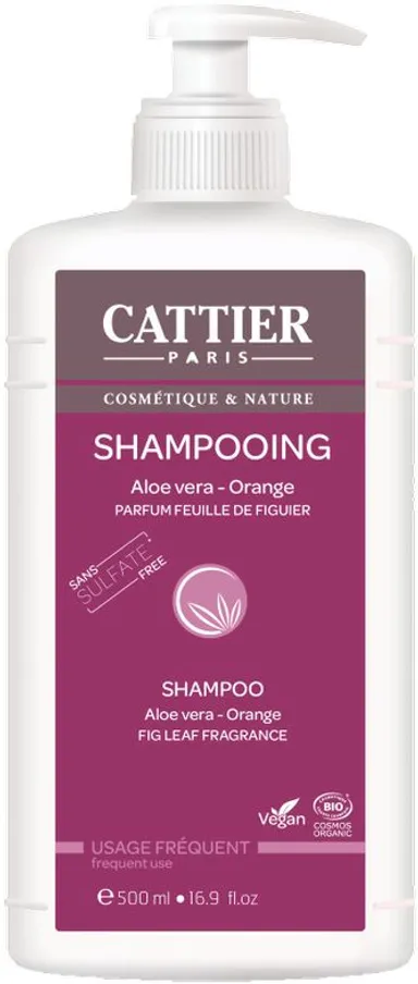 Cattier Shampooing Soluté De Yaourt Usage Fréquent 500ml