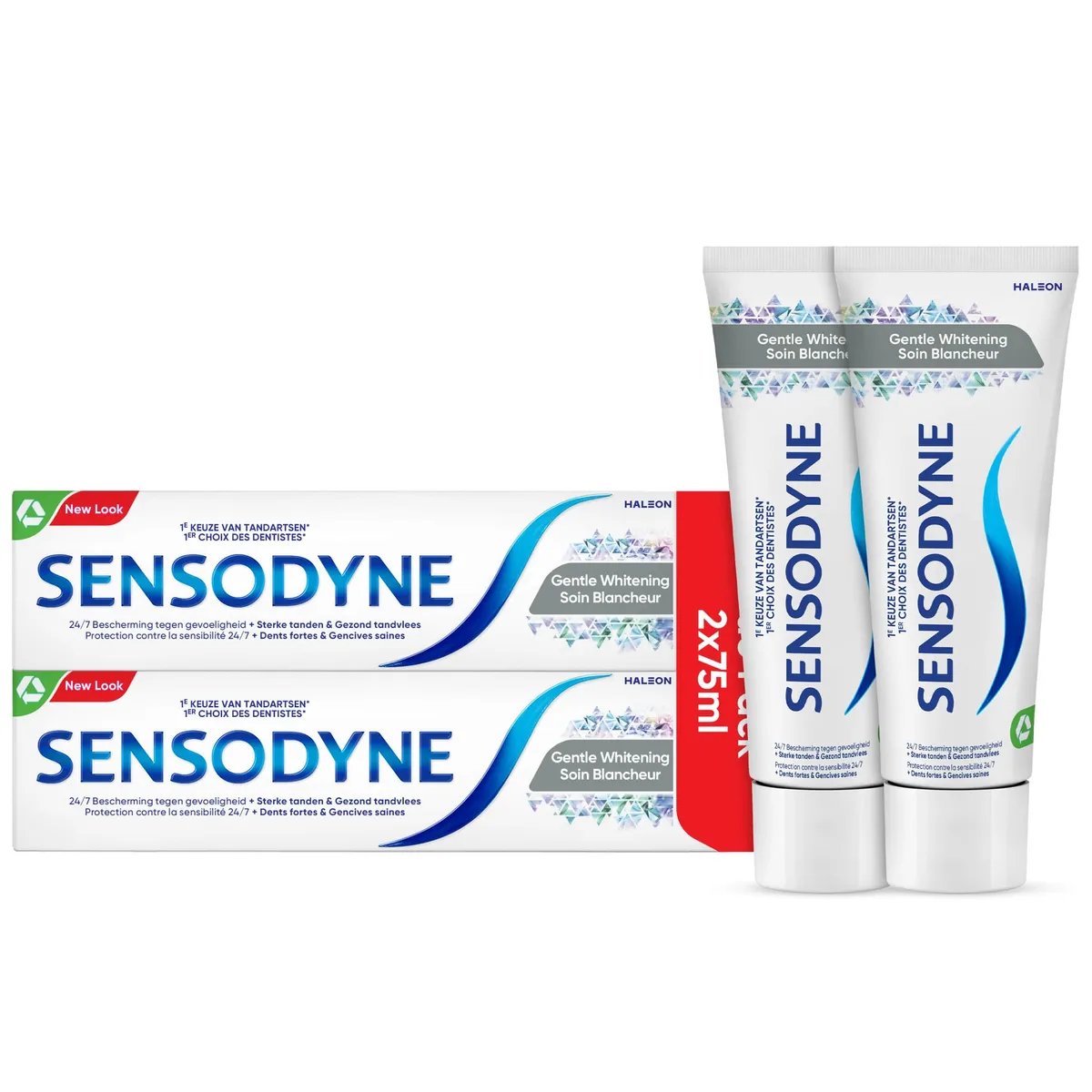 Sensodyne Gentle Whitening Duo 2x75 ml