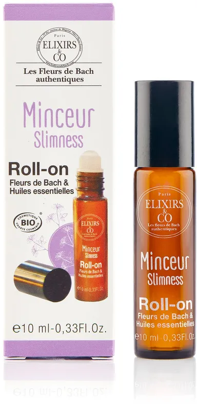 Elixirs Roll-on Minceur Fleurs de Bach & Huiles Essentielles 10ml