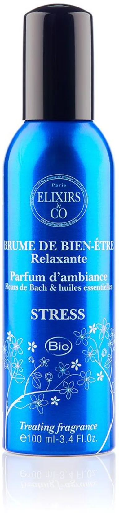 Elixirs & Co Brume Bien-être Relaxante Stress Bio 100ml
