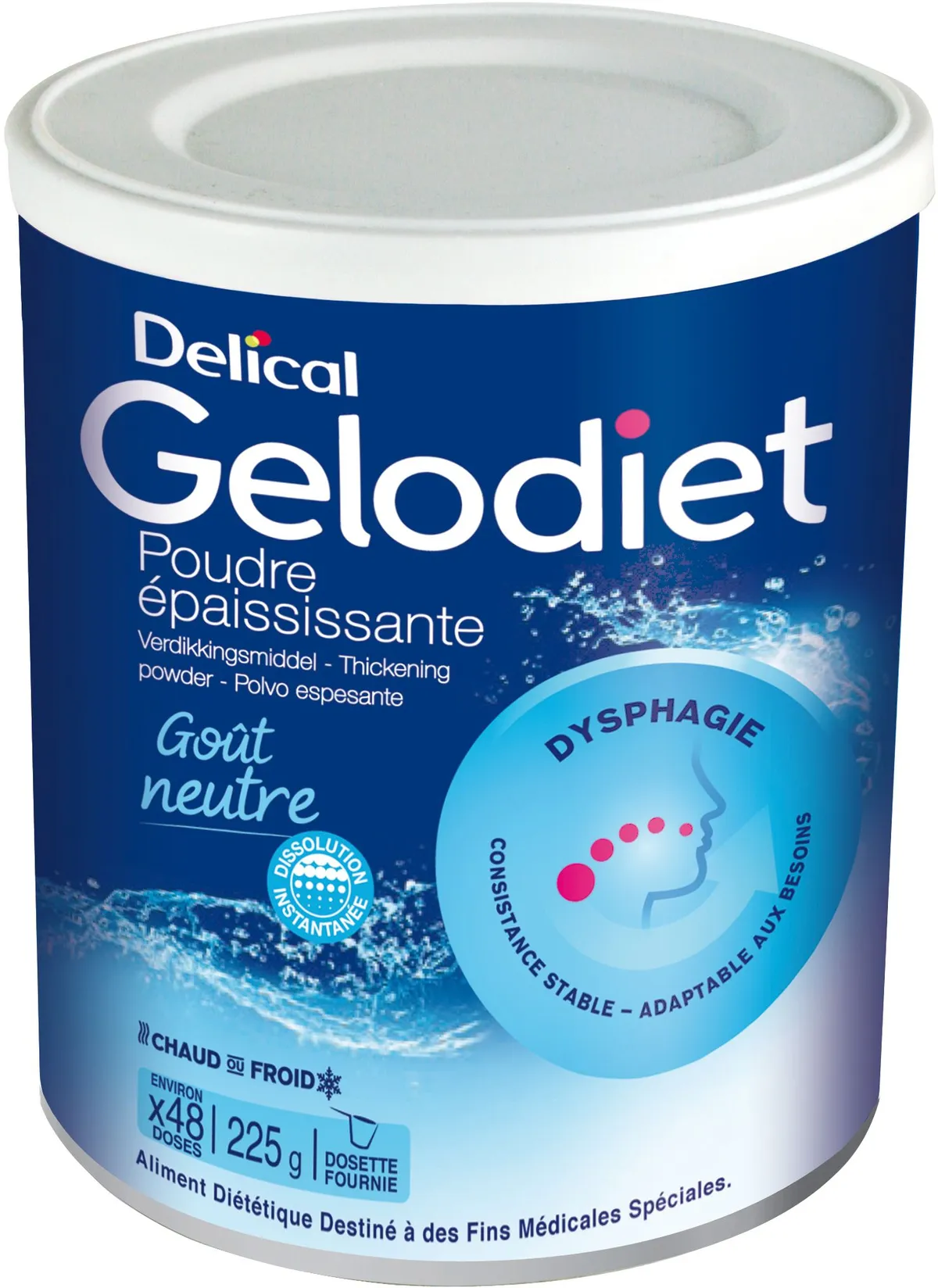 Gelodiet Verdikkingspoeder Nf 225g