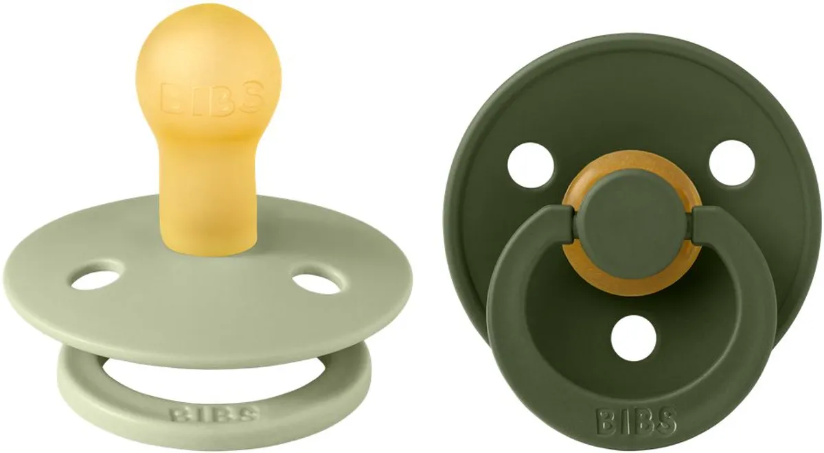 Bibs 1 Tetine Duo Sage Hunter Green