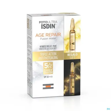 ISDIN FOTOPROTECTOR AGEREPAIR 50ML+ AMP 2 PROMO