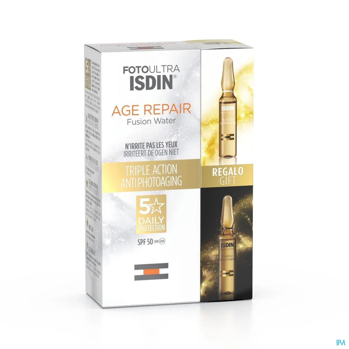 ISDIN FOTOPROTECTOR AGEREPAIR 50ML+ AMP 2 PROMO