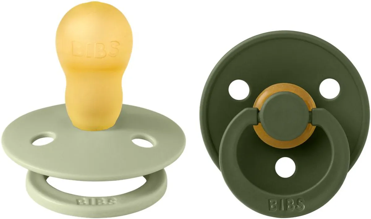 Bibs 3 Tetine Duo Sage Hunter Green