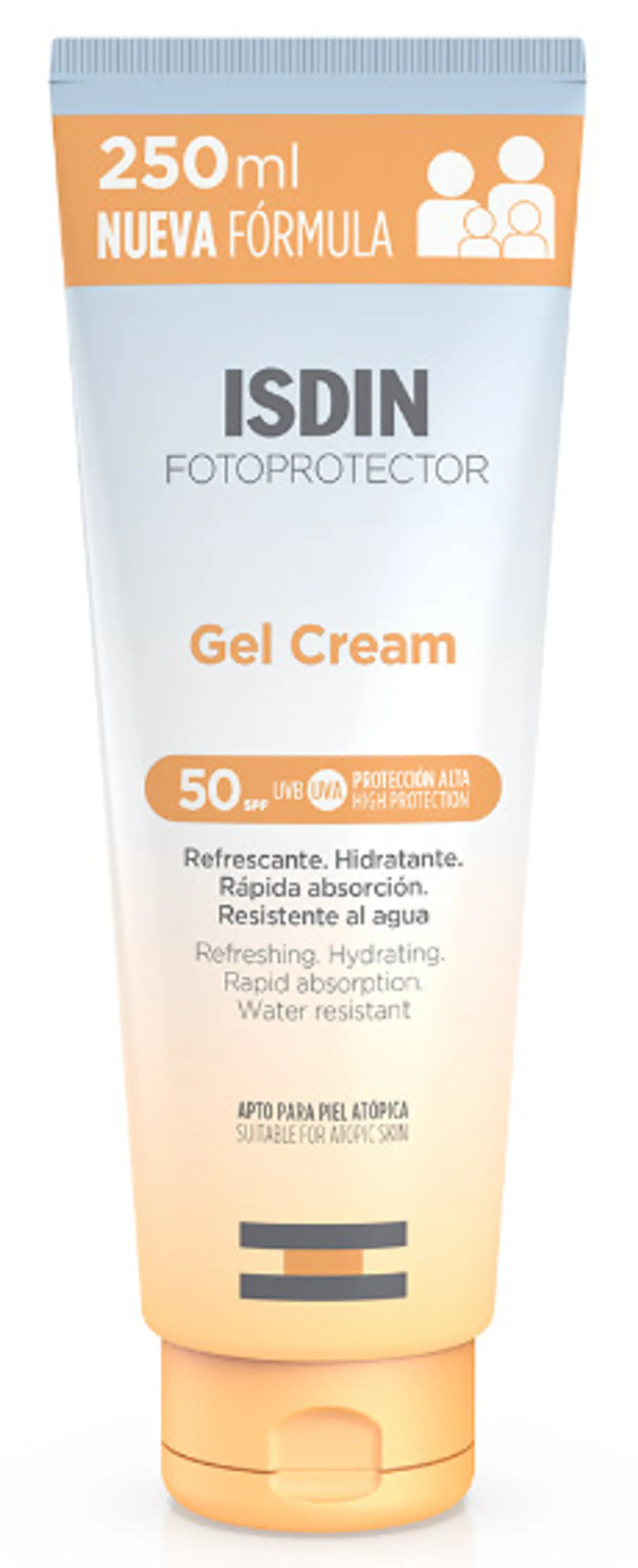 ISDIN Fotoprotector Gel Crème Wet Skin SPF50 250ml