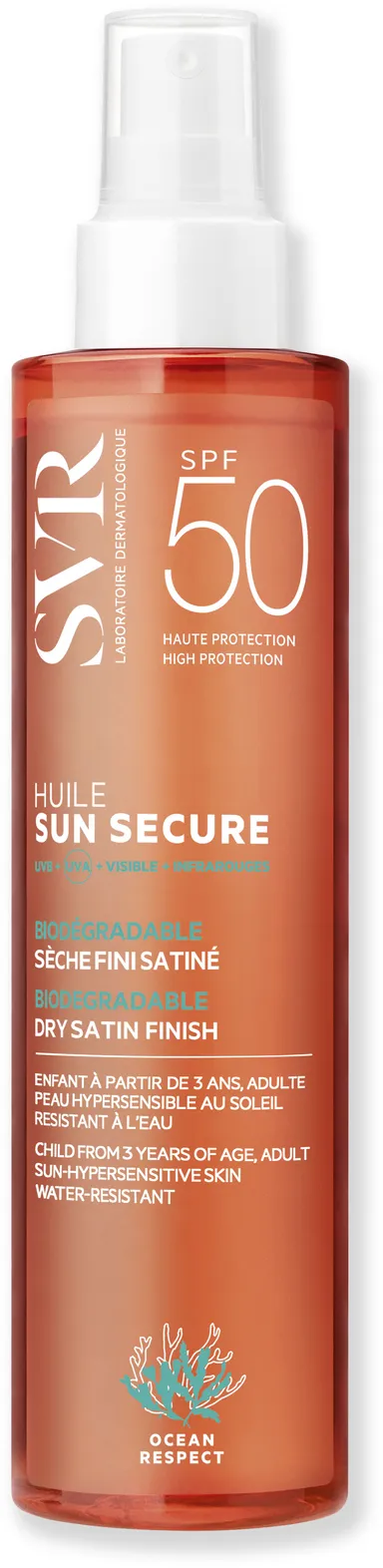 SVR Sun Secure Olie SPF 50