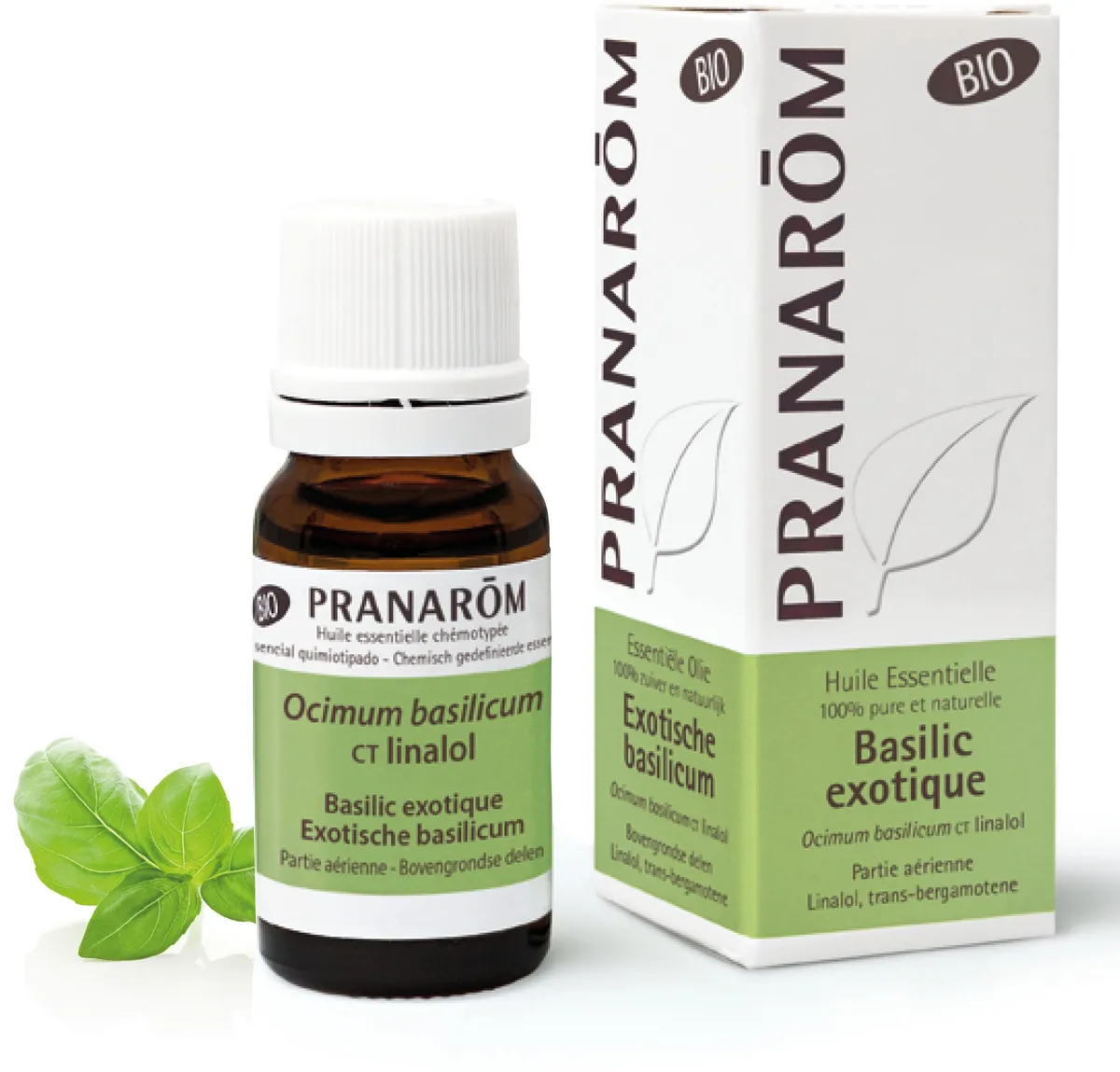 Pranarôm Basilic Linalol Bio Essentiële Olie 10 ml