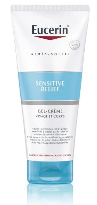 Eucerin After-Sun Sensitive Relief Gel-Crème Gezicht en Lichaam Tube 200ml