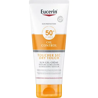 Eucerin Sun Oil Control SPF 50+ Dry Touch Gel-Crème Ultra Lichte Textuur 200ml