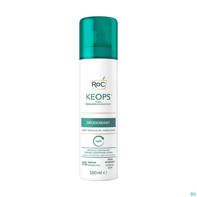 RoC Keops Déodorant Fraicheur Spray 100ml