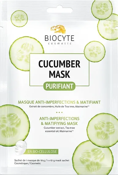 Biocyte Zuiverend Masker Komkommer 10 g
