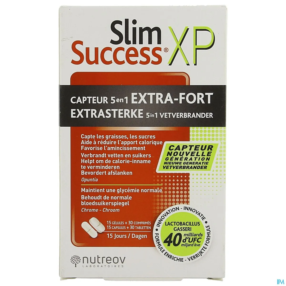 Slim Succes XP Capteur 5en1 Extra Fort 15 Gélules