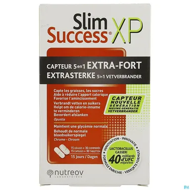 Slim Succes XP Capteur 5en1 Extra Fort 15 Gélules