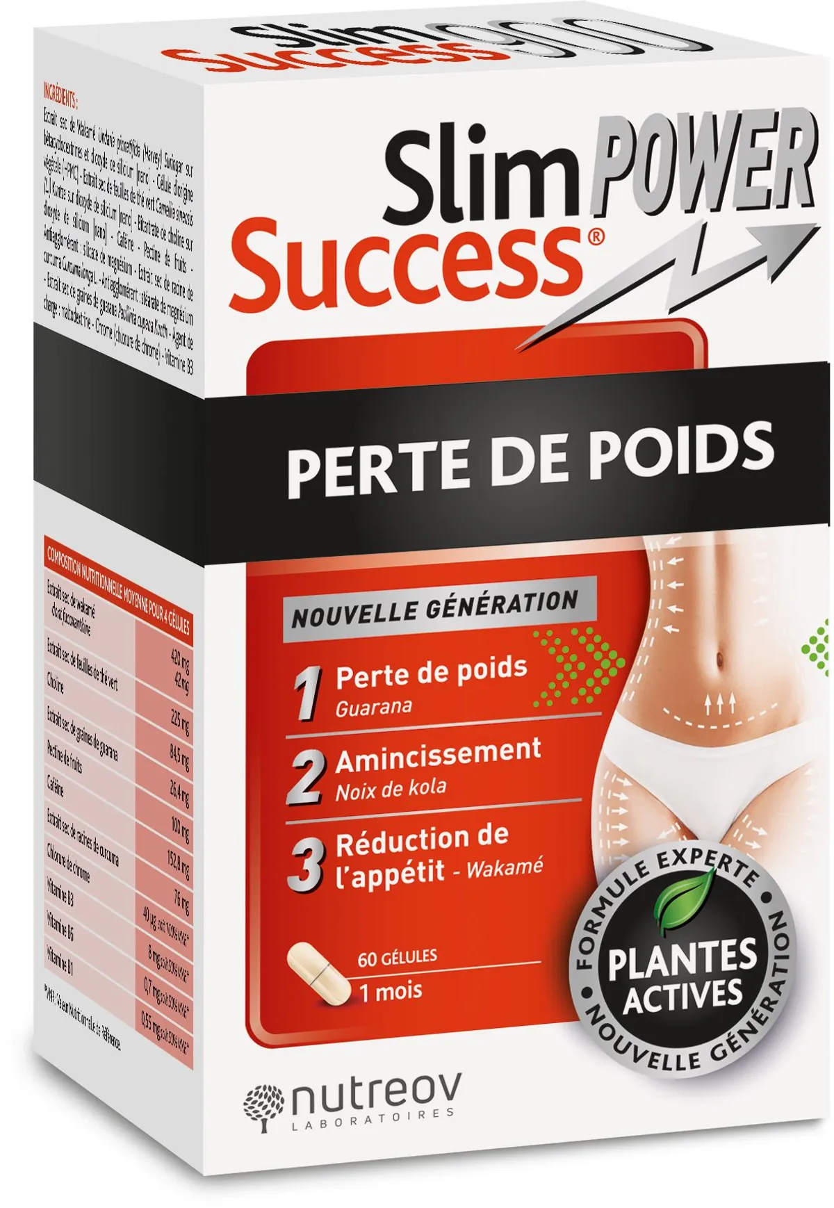 Slim Success Power Perte de Poids 60 Capsules