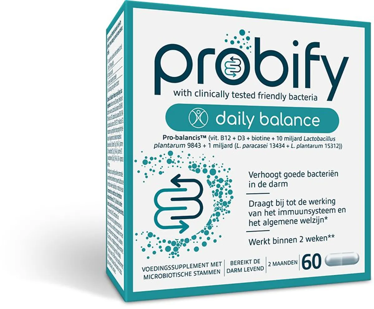 Probify Daily Balance 60 Capsules