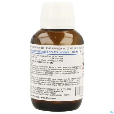 Ontsmettingsalcohol 70% Fraver vloeibaar 100ml