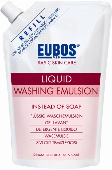 Eubos Savon Liquide Rose Refill 400ml