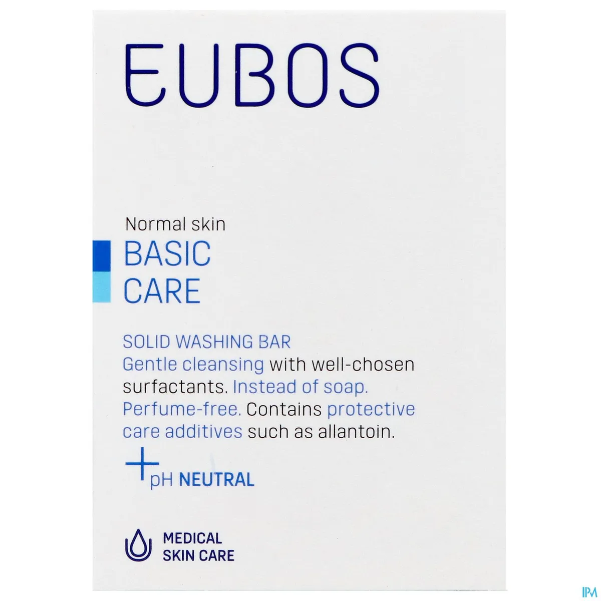 Eubos Compact blauwe zeep zonder parfum 125g
