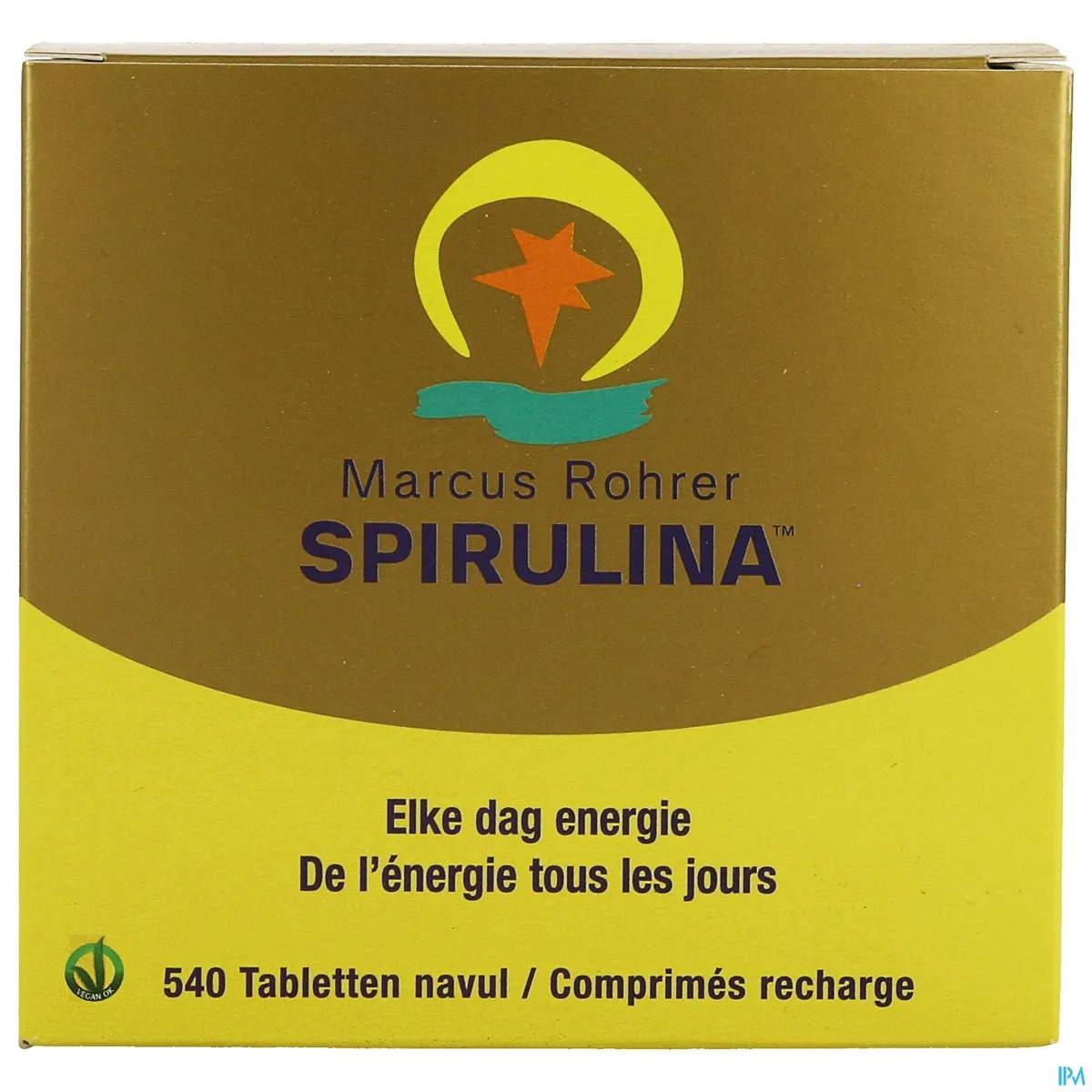 Marcus Rohrer Spirulina Navulling 540 Tabletten