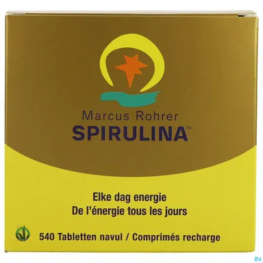 Marcus Rohrer Spirulina Navulling 540 Tabletten