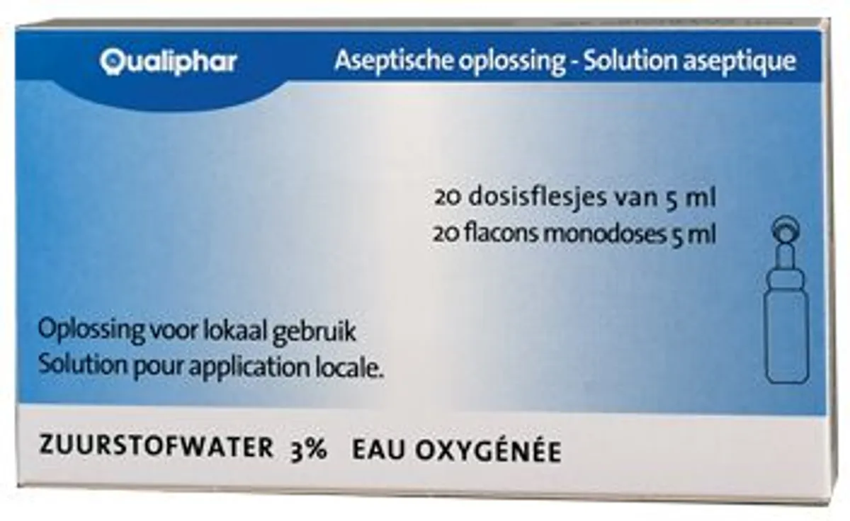Eau Oxygénée 3% Unidoses 20x5ml
