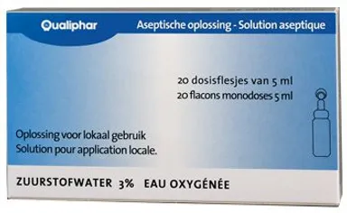 Eau Oxygénée 3% Unidoses 20x5ml