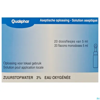 Zuurstofwater 3% Unidoses 20x5ml