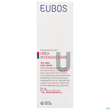 Eubos Urea 10% Voetencrème Zeer Droge Huid 100ml