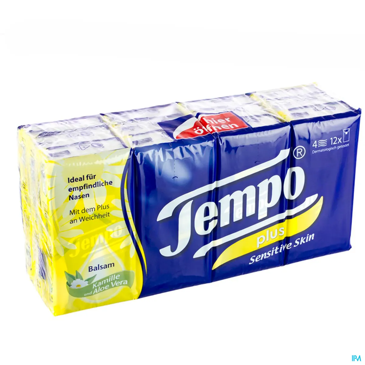 Tempo Plus Zakdoekjes 12x9