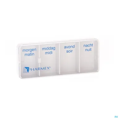 Pharmex Day Pill Box 4 vakken