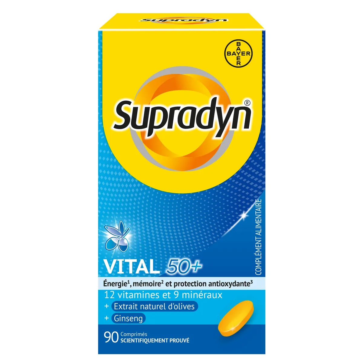 Supradyn Vital 50+ 90 Comprimés