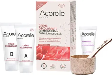 Acorelle Cr Decolorante + 1 A/roug. Tube 30ml+30ml