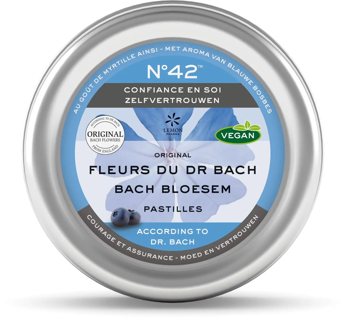 Fleurs De Bach Confiance Pastilles 50g