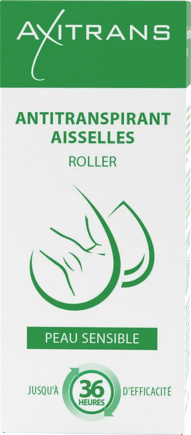 Axitrans Anti-transpirant Peau Sensible Roller 20ml