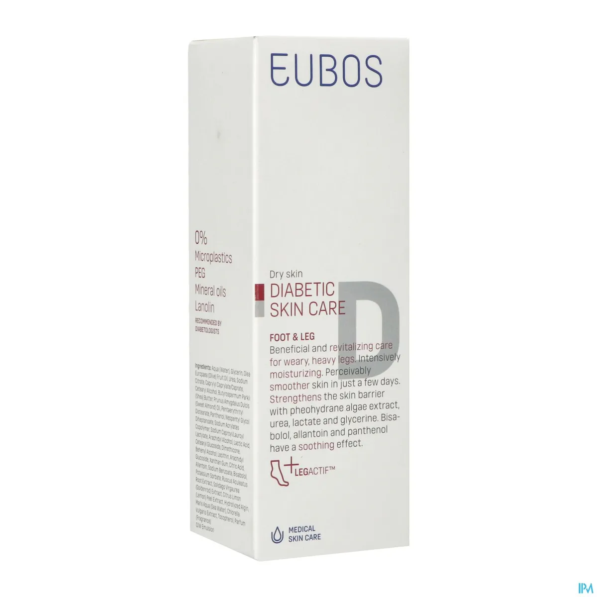 Eubos Diabetics Skin Care Voeten- en Benencrème 100ml