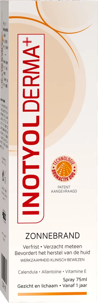 Inotyol Derma+ Zonnebrand Spray 75ml